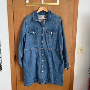 Levi’s Women Flynn Western Dress 2X